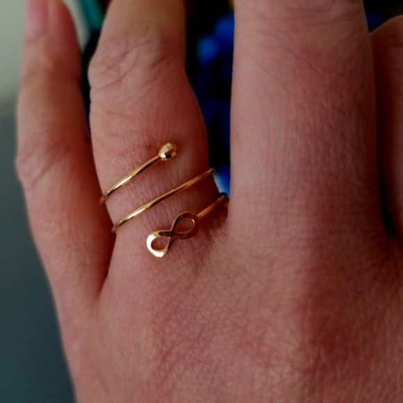 Infinity design RING 18k Gold - Picture 2 of 15